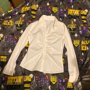 White button down shirt